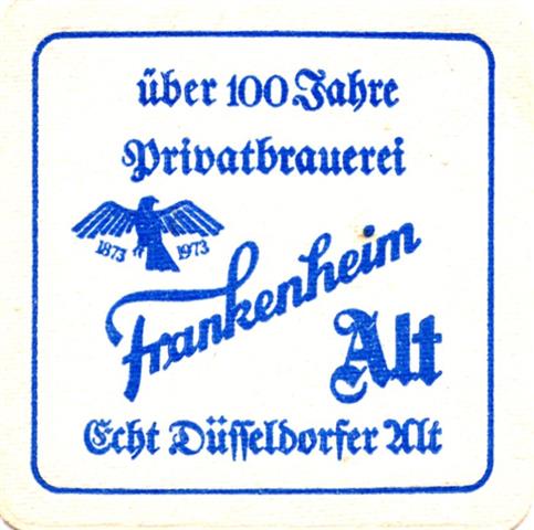 dsseldorf d-nw franken quad 2a (190-o ber 100-mit rahmen-blau)